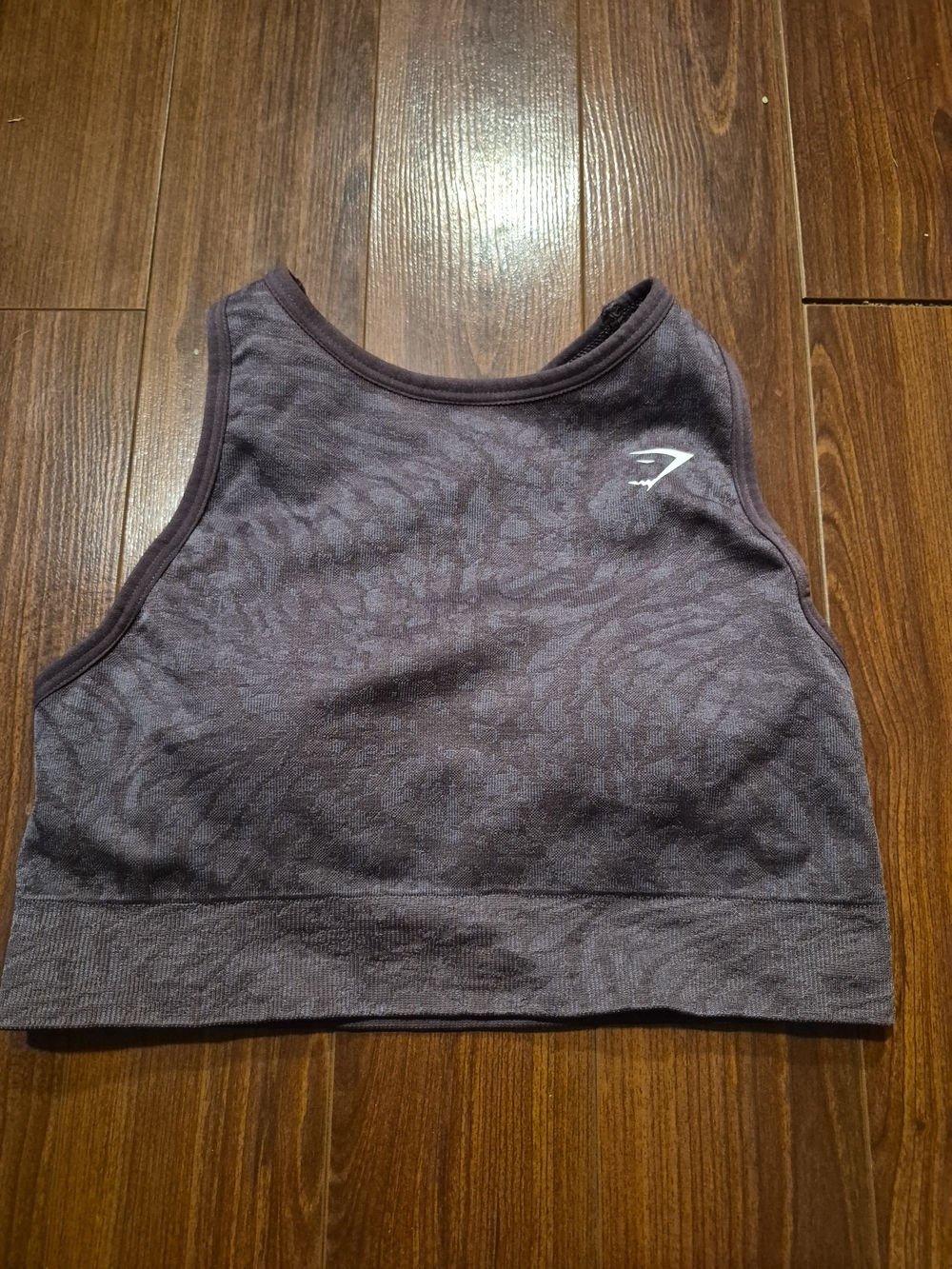 Gymshark Purple Seamless Crop Sports Bra